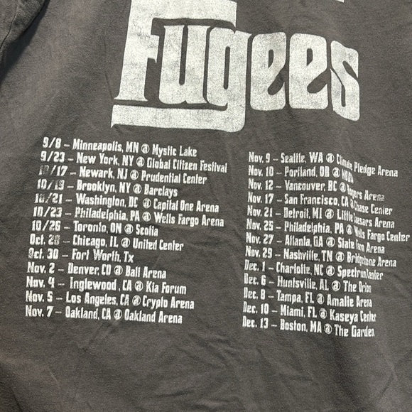 Fugees and Lauryn Hill gray concert tea size large - Picture 3 of 3